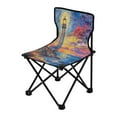 thumbnail image 2 of BZSMCE Camping Chairs Modern Guiding Light Pattern Folding chair, 2 of 8