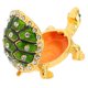 thumbnail image 4 of Joyero de tortuga Organizador de baratijas de artesanía de metal para collares de aretes Soporte de anillo para oficina para mujeres amigas Familia, 4 of 8
