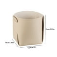 thumbnail image 3 of maho Key Box Pencil For Desk Cosmetics Brush Makeup Tools Organizer Leather Pencil Cup Key Rack Desktop Purse Storage Organizer Beige on Clearance, 3 of 6