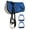 Royal Blue, variant on Horse SADDLE PAD Trail Fleece ded Adjustable Bareback Pad w/ Bags Black 39193BK