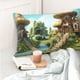 thumbnail image 4 of Fotbe Cartoon Mushroom House Funda de Almohada Decorativa Estilo Occidental, Lujo en Algodón, Fundas para Almohadas King, Cojín Estampado para Decoración del Hogar-20"x30", 4 of 6