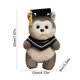 thumbnail image 3 of Sombrero de graduación de 4,7 pulgadas, peluche de tela suave, multicolor, regalo de graduación, recuerdo para decoración del hogar, accesorio para fotos de celebración de graduados, decoració, 3 of 5