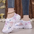 thumbnail image 6 of Willtoo Women's Breathable Hollow Mesh Orthopedic Walking Shoes Flower Pattern Sneakers Colorful Tennis Shoes Comfort for All-Day Wear Sports Sandals, 6 of 6