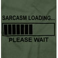 thumbnail image 2 of Sarcasm Loading Please Wait Unisex Plus Fleece Graphic Sweatshirt Brisco Brands 5X, 2 of 5