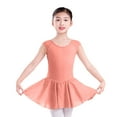 thumbnail image 2 of Nmnitkp Girl Dresses Cute Girls' Dance Dress Sleeveless Chiffon Practice Dress Sleeveless Round Neck Dress Girls' Ballet Dress Pink,110, 2 of 9