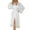 White, variant on Women Lace Kimono Robe Sexy Lingerie Mesh Chemise Nightgown Cover Up