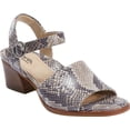 thumbnail image 1 of Women's Earth Murano Haze Ankle Strap Sandal Taupe Multi Smooth Leather 8.5 M, 1 of 5