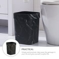 thumbnail image 5 of FOMIYES Garbage Container Black Plastic 1Set Bathroom, 5 of 8