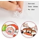 thumbnail image 4 of Pegatinas navideñas Copos de nieve Pegatinas para ventanas DIY Papá Noel Lindo Reno Etiqueta de vidrio Calcomanías estáticas reutilizables extraíbles Deco para el hogar/Tienda, 4 of 4