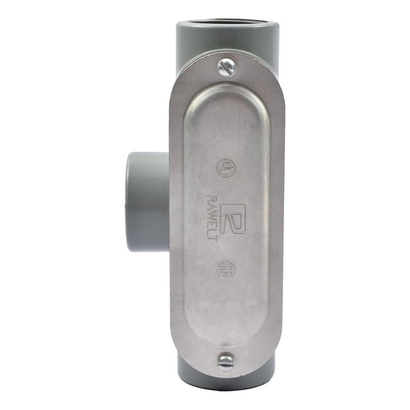 Caja De Registro Oval Rawelt Rosca Npt 1 1/2"
