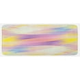 thumbnail image 1 of Modern Kitchen Mat, Gradient Color Tone with Shady Effect Digital Contemporary Image, Plush Decorative Kitchen Mat with Non Slip Backing, 47" X 19", Yellow Purple Peach, by Ambesonne, 1 of 1