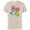 Natural, variant on Disney Mickey Mouse Head and Hand Retro Pop Art - Short Sleeve Cotton T-Shirt for Adults - Customized-Black