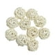 thumbnail image 2 of 10 bolas de mimbre de ratán para relleno de jarrones para decoración de bodas, fiestas y Navidad. blanco, 2 of 9