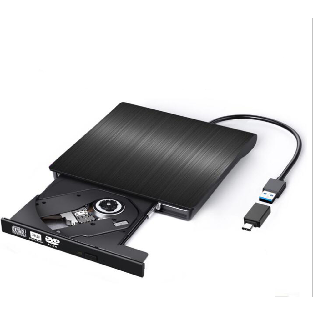 Biosa External Cd Drive Usb 3 0 Type C Cd Dvd Rw Drive Dvd Cd Rom Burner Walmart Com Walmart Com