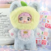 Nommi Plush Blind Box, Kawaii Nommi Cute Fruit Series Stuffed Blind Box Doll 1PC, Kawaii Mystery Nommi Blind Boxes Plush Toys Collectible for Xmas Birthday Gift (1 of 7 Possible Styles)