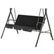 thumbnail image 2 of Yuarrent Funda de asiento columpio de 150cm, cojín impermeable para silla, Patio, jardín, asiento exterior, funda protectora para asiento a prueba de Jardín y Patio negro Yuarrent HA005111-05, 2 of 6