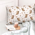 thumbnail image 4 of Salouo Fall Squirrel Pattern Pillow Cases,1PC Pillow Covers with Envelope Closure Decorative Pillow Case for Bed Couch,Pillows Not Included-16"x24", 4 of 6