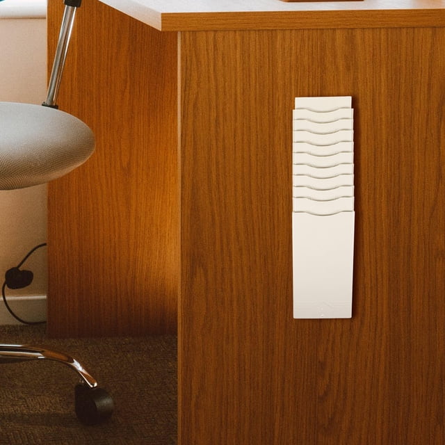 ADDHAT Portatarjetas De Asistencia Montaje En Pared Ideal Para Oficina Y Almacenamiento En Casa