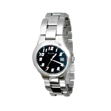 Bulova Mens Stainless Steel Watch