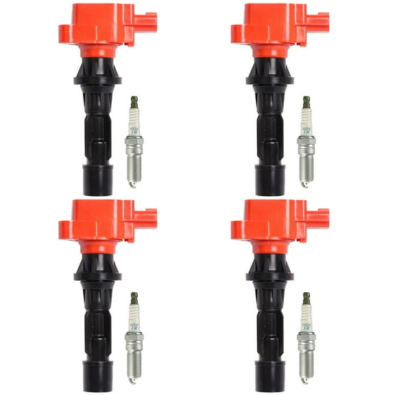 ISA Energy Ignition Coil & NGK Iridium Spark Plug 06-13 for Mazda 3 6 CX-7 UF540