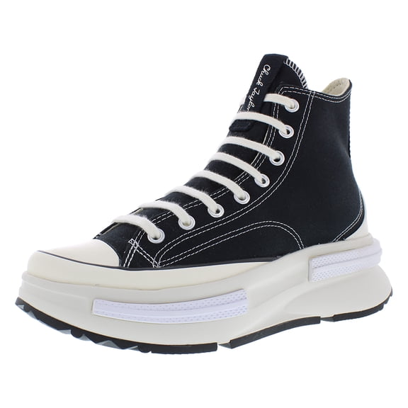 Converse Run Star Legacy CX High Platform Unisex Shoes Size 8.5, Color: Black/Egret/White