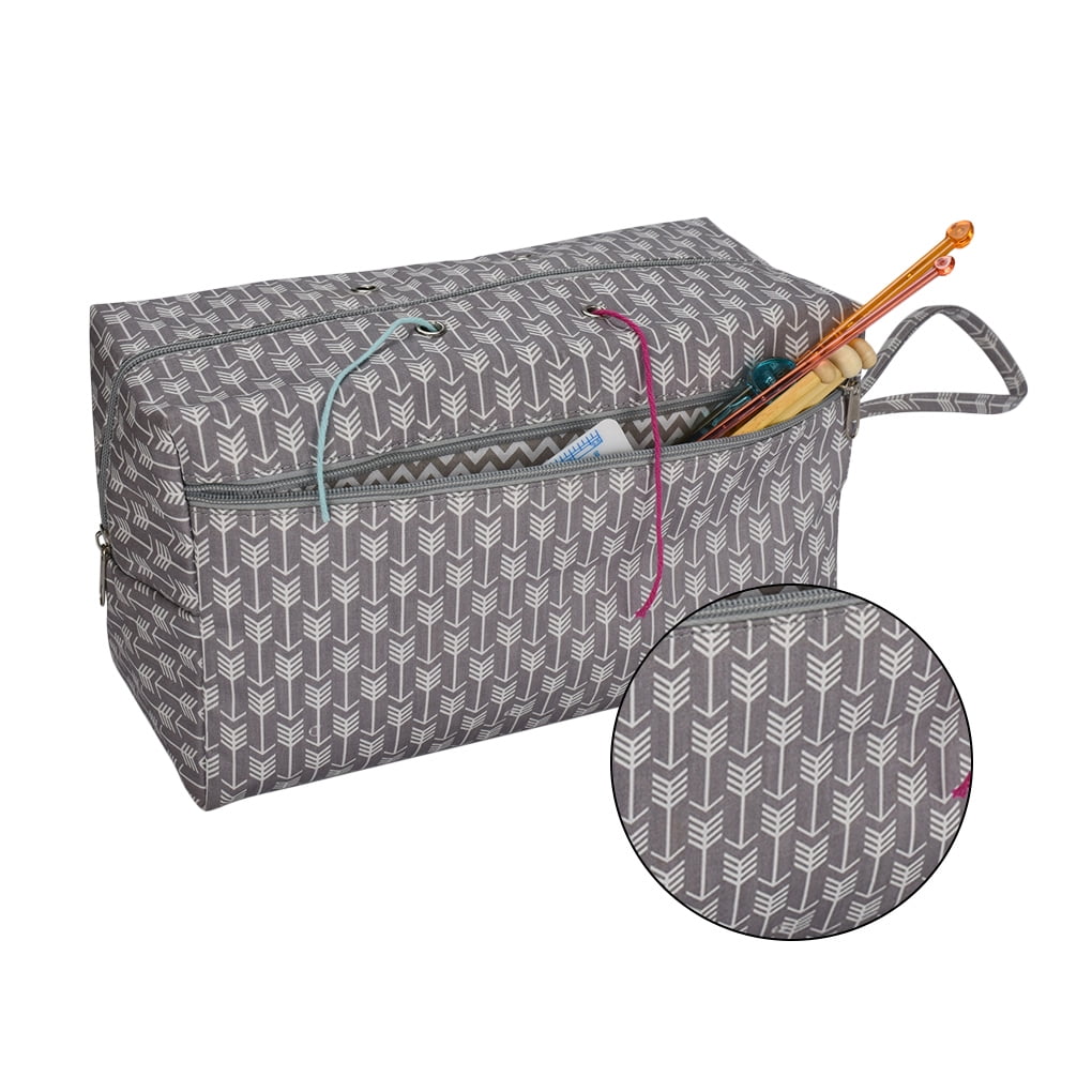 crochet organizer tote