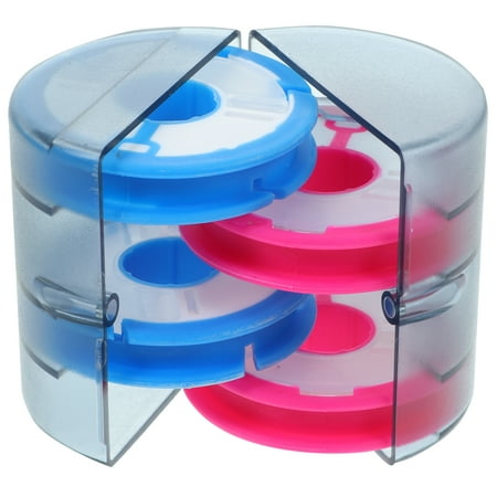 Gymnture Portable Fishing Tackle Box with Spool Keeper for Fishing Gear and Rigs