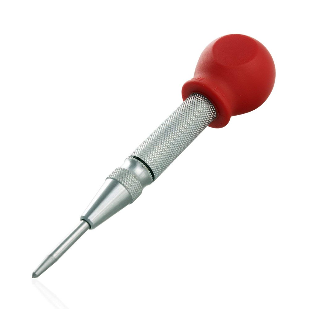 02638A 5" Automatic Center Hole Punch Adjustable Impact, 5 center