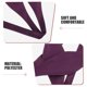 thumbnail image 3 of EXHUMKY 2Ud Pajaritas Sólidas Para En Morado Clásica Para Formal, 3 of 7
