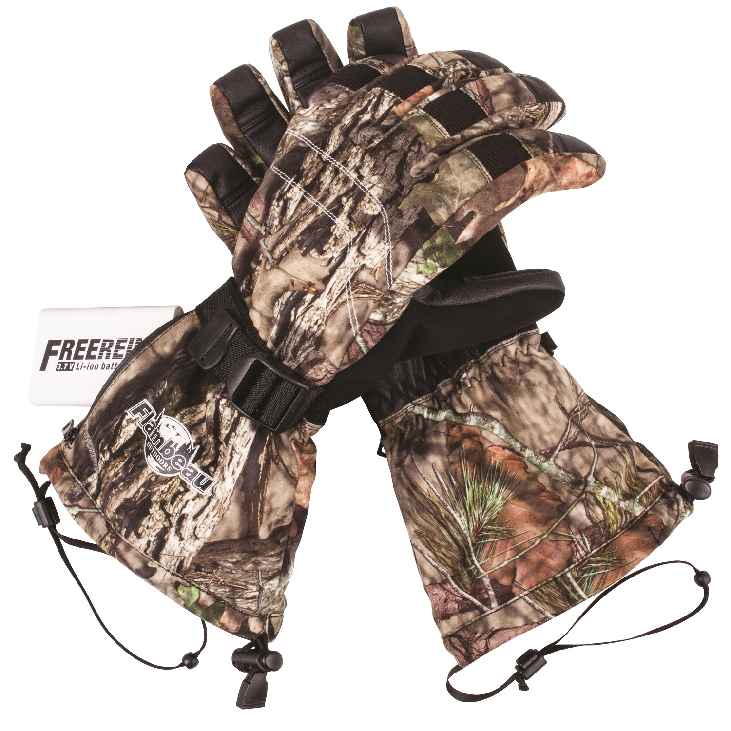 Flambeau Outdoors 3.7V Rechargeable Camo Heated Gloves