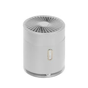 Desktop Fan With Cool Air Misting Humidifiers Usb Charge Foldable For Home Offic