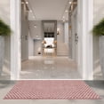 thumbnail image 4 of SAFAVIEH Courtyard Blair Checkered Indoor/Outdoor Area Rug, Rust/Light Grey, 2' x 3'7", 4 of 14