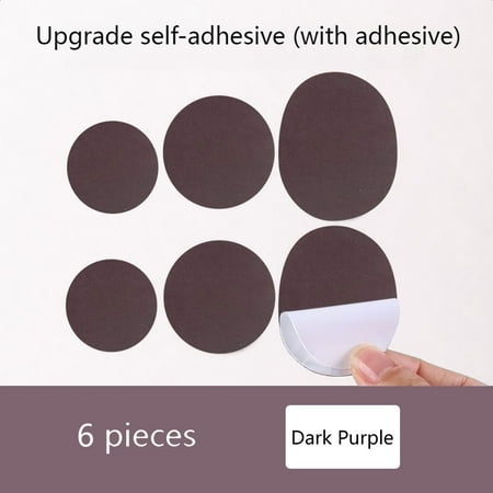 

BDDVIQNN Heel Hole Repair Sticker 3 Pairs Self Adhesive Shoe Hole Patch Sticker Shoe Hole Repair Patch Sticker For Sneakers Leather Shoes High Heels G