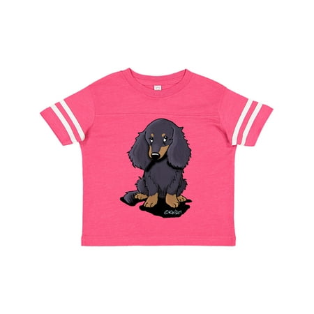 

Inktastic Longhaired Dachshund Gift Toddler Boy or Toddler Girl T-Shirt