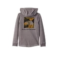 thumbnail image 1 of The North Face Kids Tri-Blend Pullover Hoodie (Little Kids/Big Kids) TNF Medium Grey Heather/New Taupe Green, 1 of 1