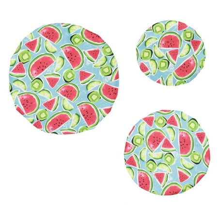 

Bowl Covers Reusable In 3 Size Stretch Cloth Fabric Food Storage Covers