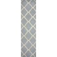 thumbnail image 2 of Nuloom 2' 6 x 10' Hand Hooked Marrakech Trellis Rug in Light Gray, 2 of 5