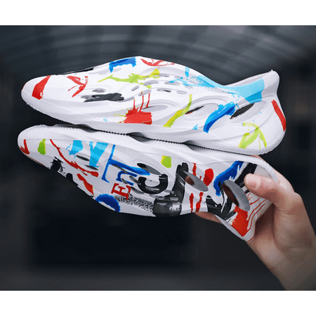

Unisex Foam Runner Shoes Slip-On Beach EVA Sandals Hollow Sports Shoes Outdoor Water Shoes Casual Walking Shoes for Women Men