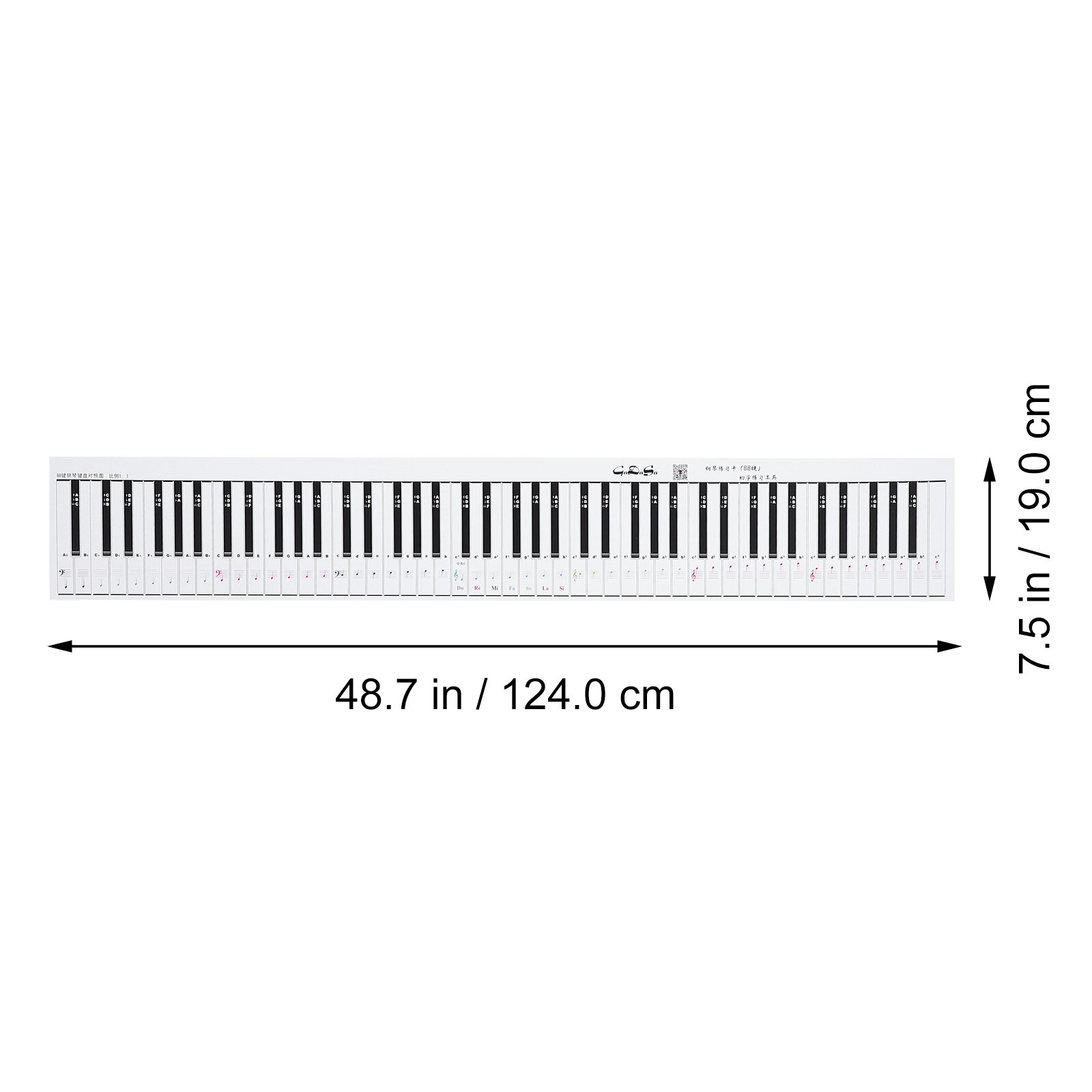 Kuyiluo Piano Keyboard Paper Keyboard Piano Finger Simulation Practice