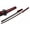 Black & Red, variant on SZCO 37" Samurai Katana Sword - Handmade Stainless Steel Japanese Sword With Red Rain Skin, White Wood Scabbard.