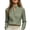 Green sweatshirts fou women #3, variant on Women's Stand Split Neck Long Sleeve Blouse Hidden Placket Tunic Shirt Elegant Business Casual Office Work Tops White,XL