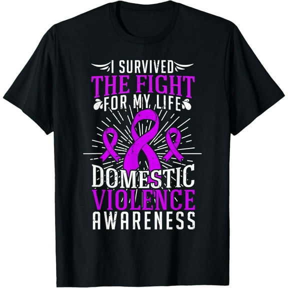 Domestic Violence Awareness Shirt Survivor Gift Design T-Shirt