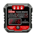 thumbnail image 1 of ANENG Outlet Tester Receptacle with Voltage LCD Display Power Socket Checker Automatic Circuit Tester Polarity Voltage Test Wall Electrical Tools, 1 of 7