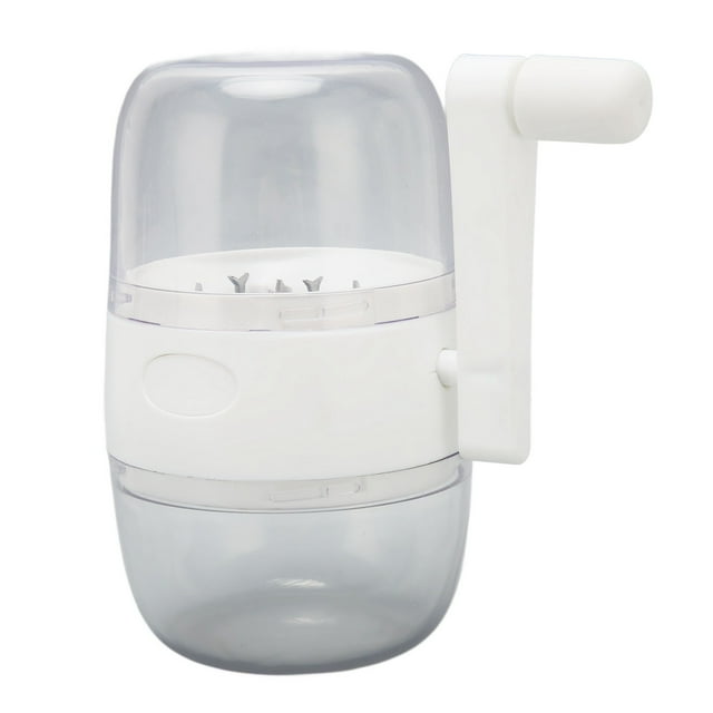 Nut Chopper Grinder, Nut Grinder Hand Crank Tooth Design Stainless Steel Blades for Ginger