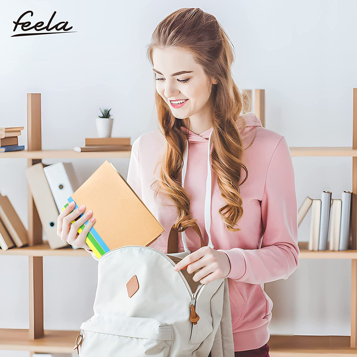 96 Pack Composition Notebooks Bulk, Kraft Cover Lined Blank College Ruled Composition Travel Journals with Rainbow Spines For Women Students Business, 60 Pages, 8.3”x 5.5”, A5, 8 Colors