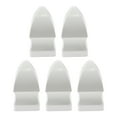 thumbnail image 2 of Plum Fittings 1 1/2" x 1 1/2" Gothic Vinyl Picket Fence Caps | Pack of 5 | White, 2 of 5