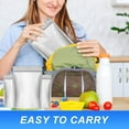 thumbnail image 4 of Mylar Bags for Food Storage, 100 Pack 4" X 6" Foil Bags, Reusable Food Storage Bag, Freshie Bag, Stand-Up Zipper Pouches Resealable for Long Term Storage (100pcs), 4 of 7