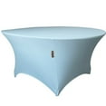 thumbnail image 3 of LA Linen Spandex Round Tablecloth, 3 of 7