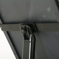 thumbnail image 6 of M&T Displays Decoartive Sign Holder, 11x17 Inch Pedestal Sign Holder with 8.5x11 Inch Brochure Holder Black Floor Standing Aluminum Front Loading Easy Open Poster Advertisement Post, 6 of 8