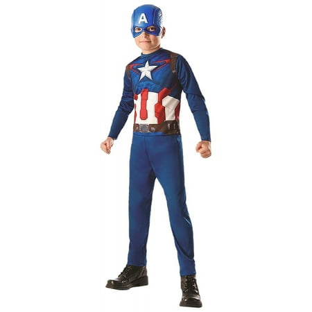 Captain America Child Costume - Small